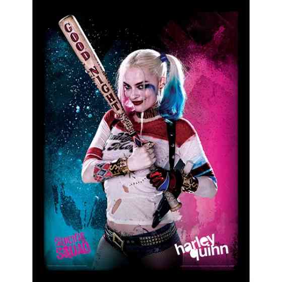 Постер у рамі Suicide Squad (Harley Quinn) 30 х 40 см Рівне