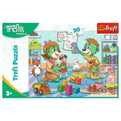Пазл Trefl Treflik Щаслива родина 30 елементів (5900511183030) Вінниця