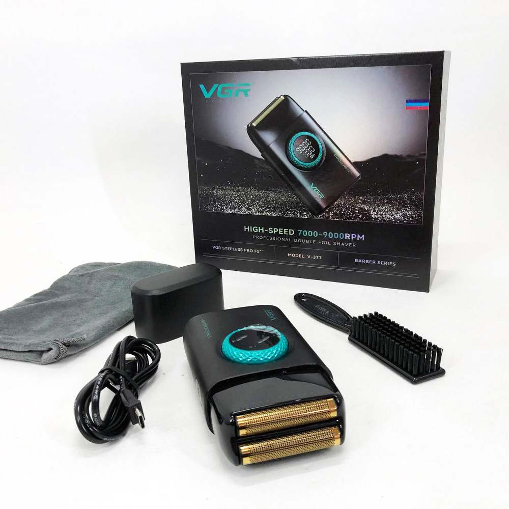 Электробритва с бритвенной насадкой, Электробритва для профессионального бритья, Портативная бритва HM-51 Львов - изображение 6