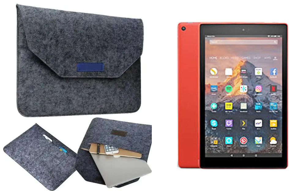 Сумка Wool із войлока для планшета Amazon Fire Hd 8 2017 Київ - фото 1