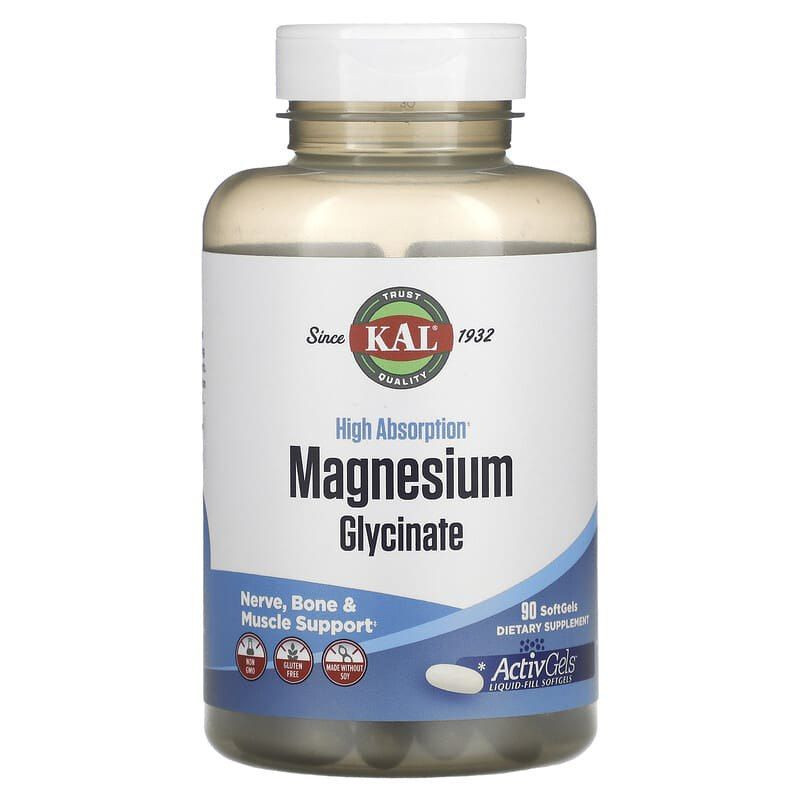 Магній гліцинат (Magnesium Glycinate) 315 мг 90 капсул Київ - фото 1