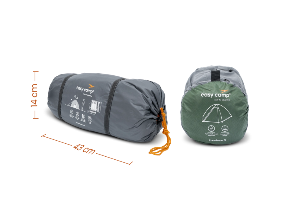 Палатка трехместная Easy Camp Rondane 3 (120470) Київ - фото 6