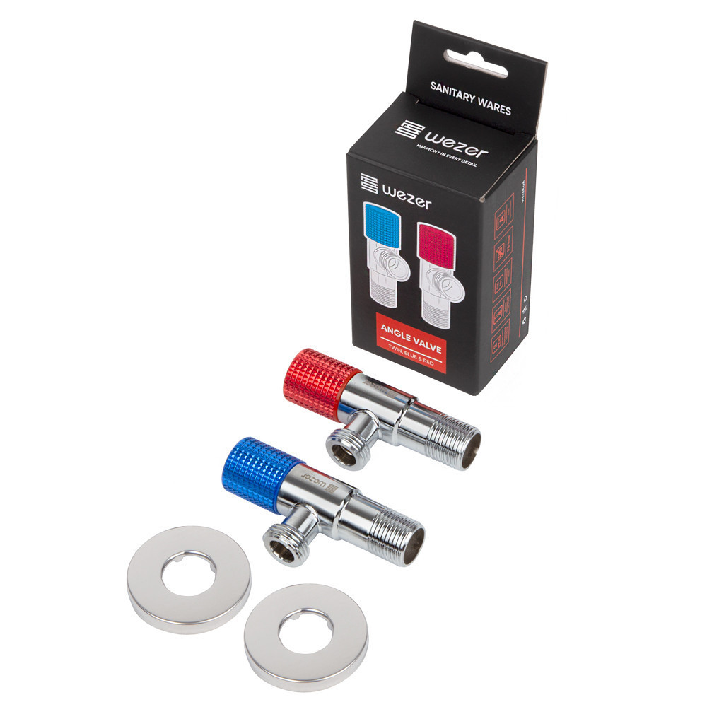 SOL22A-17-TWIN кран приладовий КОМПЛЕКТ коробка 1/2