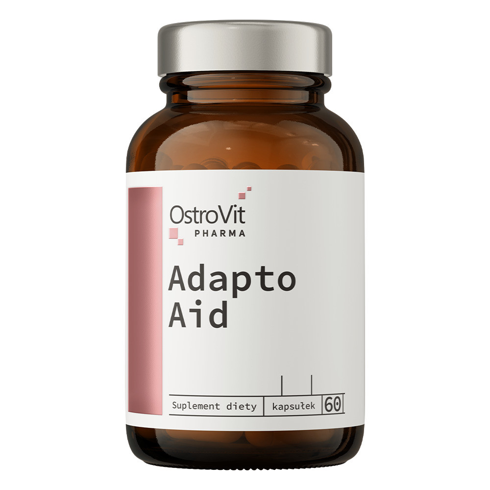 Комплекс адаптогенов OstroVit Pharma Adapto Aid 60 caps Луцк - изображение 1