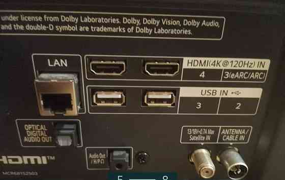 Телевизор: 4K Smart LG 55NANO866NA. Харків