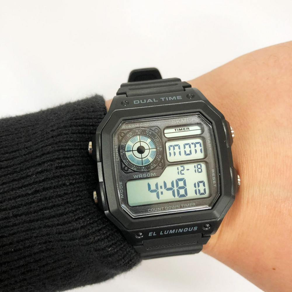 Годинник для походу SKMEI, Годинник для риболовлі та походу Хороший наручний чоловічий BX-94 Львів - фото 14