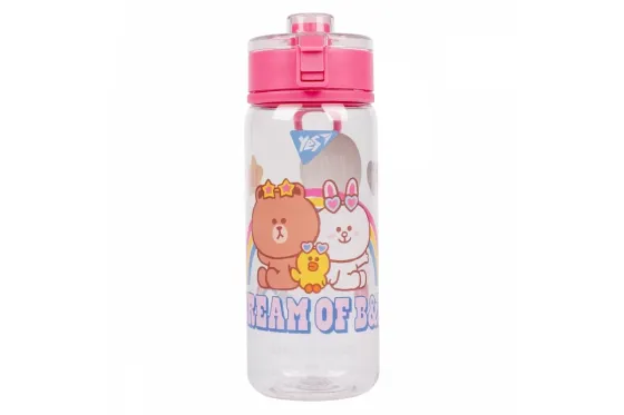 Пляшка для води "YES" 707951 "Line friends" 600 мл, шт Київ