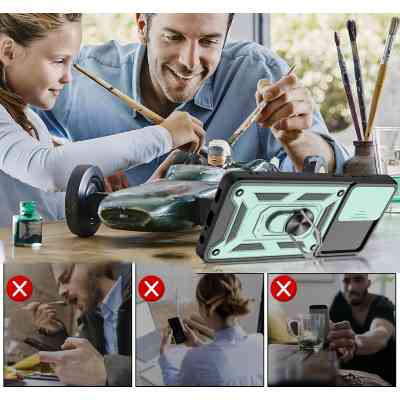 Чехол для мобильного телефона BeCover Military Motorola Moto G04/G04s Dark Green (713064) Винница