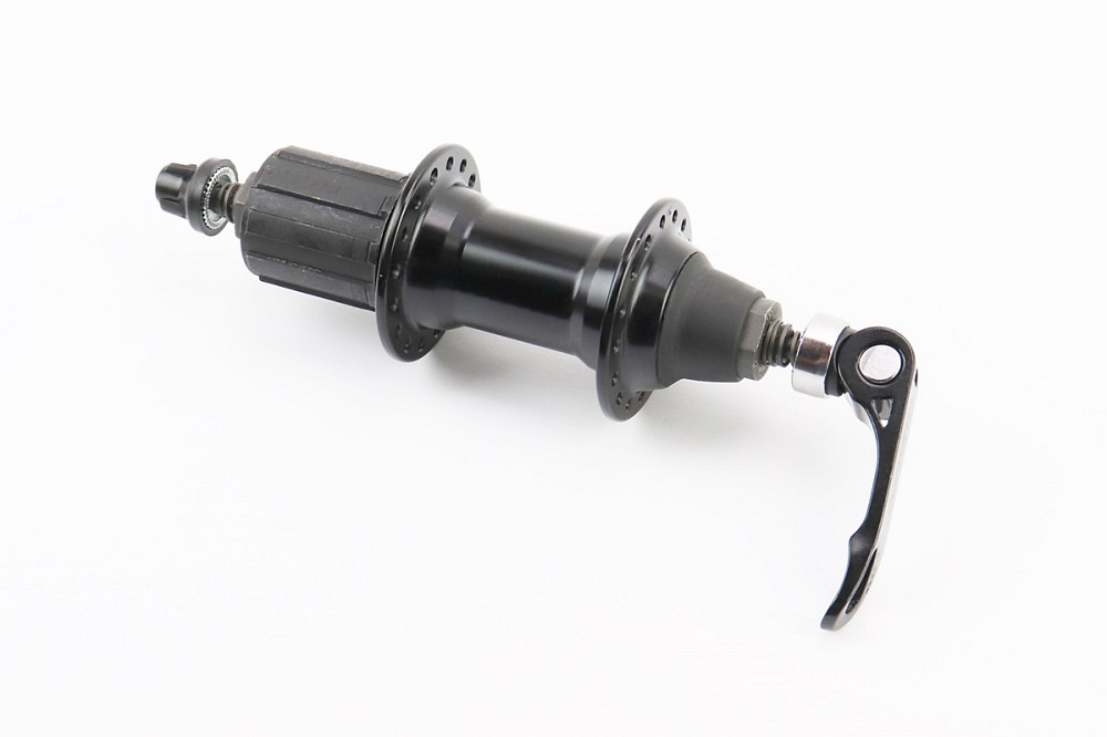 Втулка задня MTB алюмінієва 14Gx32H під касету 8-10зв, V-brake, кріпл. ексцентрик, чорна KT-AR8R Київ - фото 2