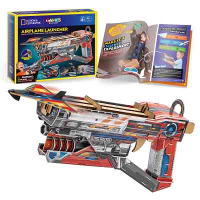 Пазл Cubic Fun Набір для моделювання STEM Пускова установка для літаків (DS1091h) Вінниця