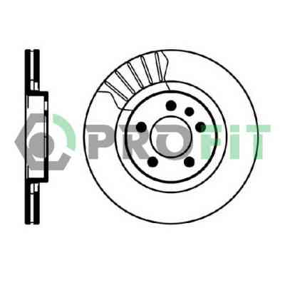 Гальмівний диск Profit 5010-0928 Вінниця