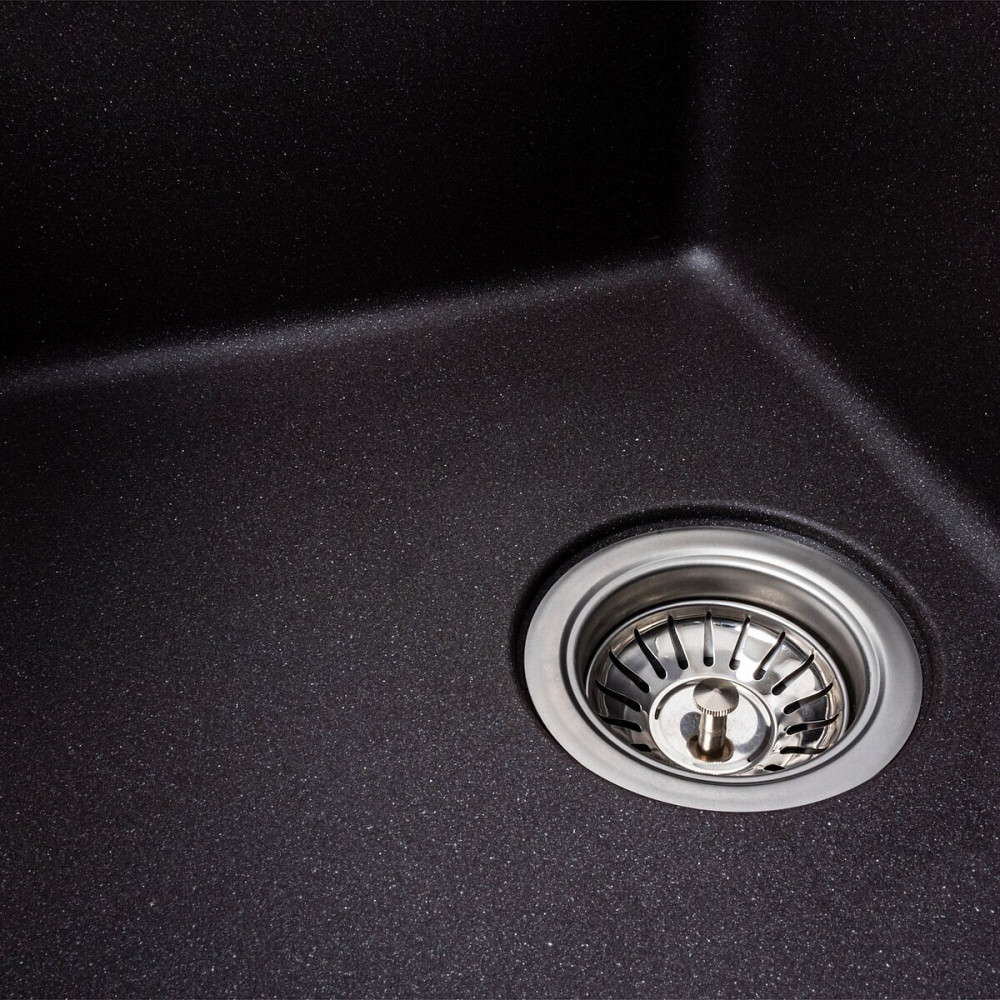 Гранітна мийка для кухні VALESO 6250 ZIRKONE матовий Гренадін Коломия - фото 3