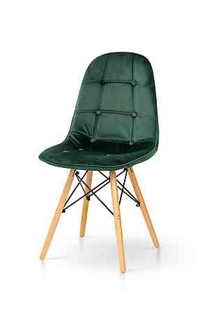 Стілець ДЖАСТІН, велюр зелений Київ