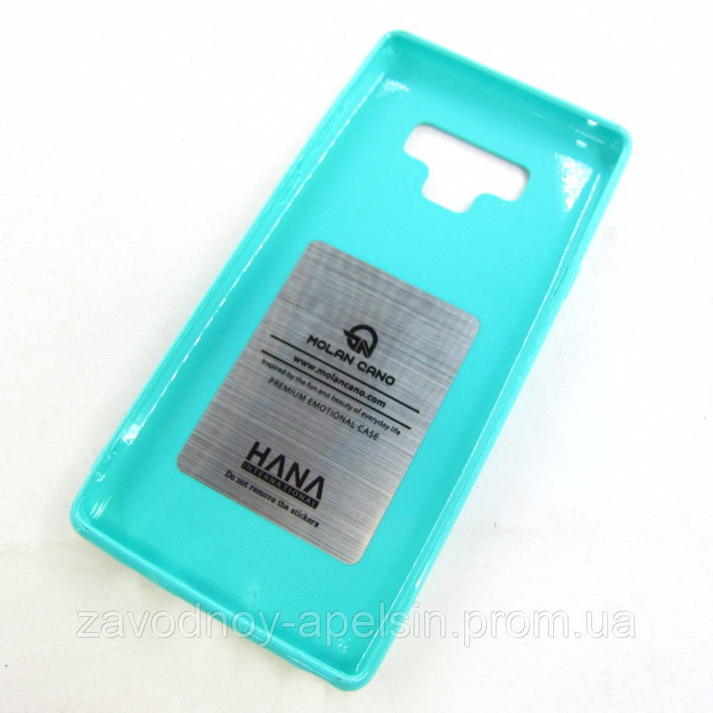 Samsung N960 Note9 Силіконовий чохол Jelly (ментоловий) Одеса - фото 2