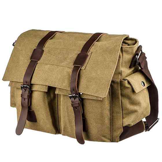 Сумка на плечо текстильная Vintage 20149 Песочная Киев