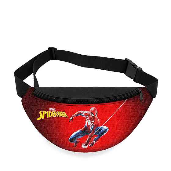 Дитяча сумка-бананка Spider-Man 32х15 см на пояс або через плече (5925) Київ