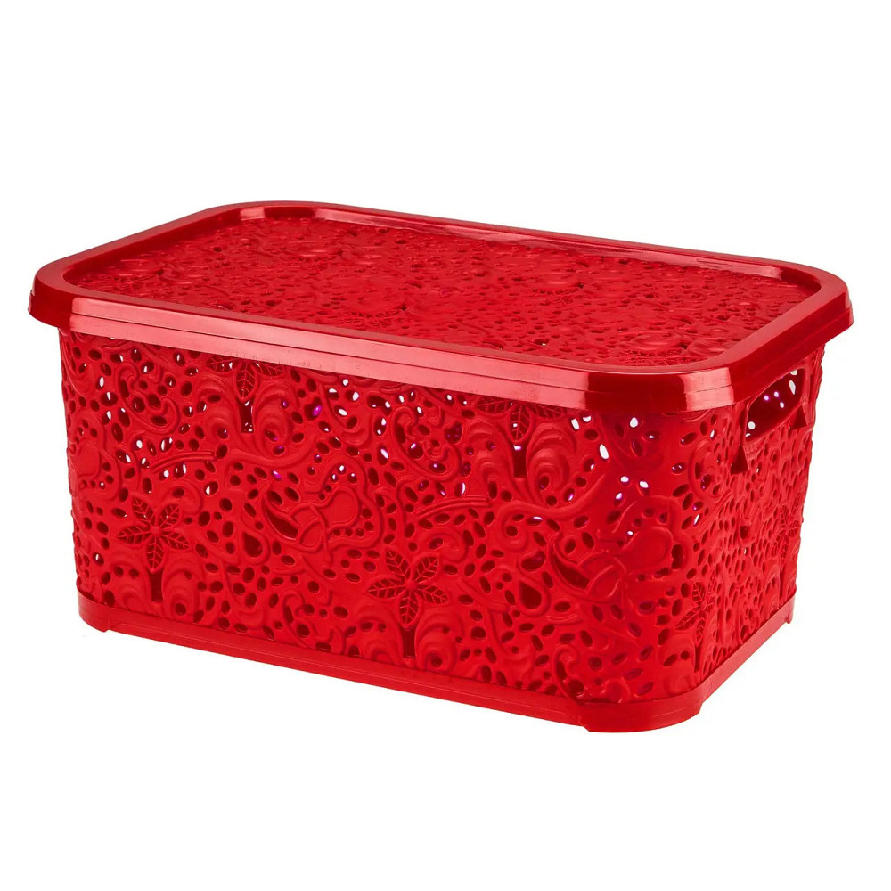 Корзинка с крышкой 