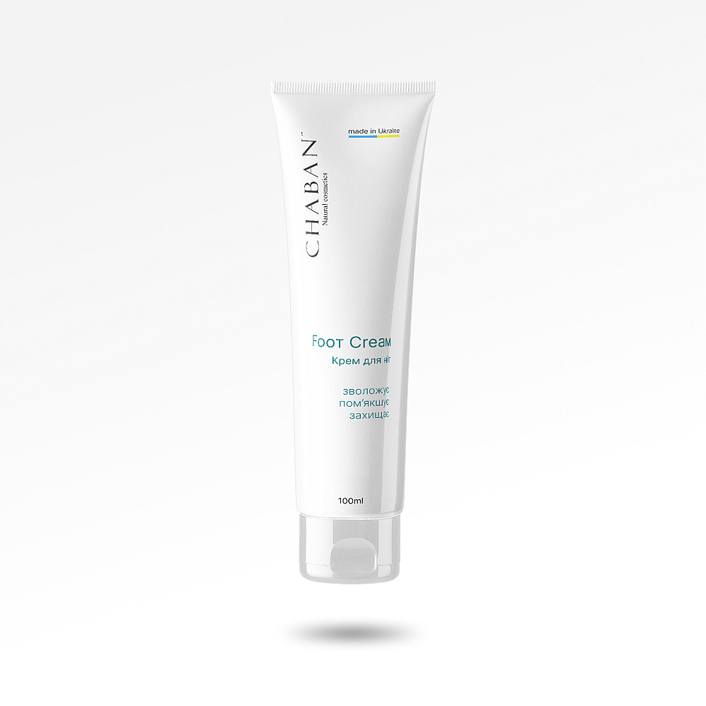 Увлажняющий натуральный крем для ног Chaban 100 мл Киев - изображение 1