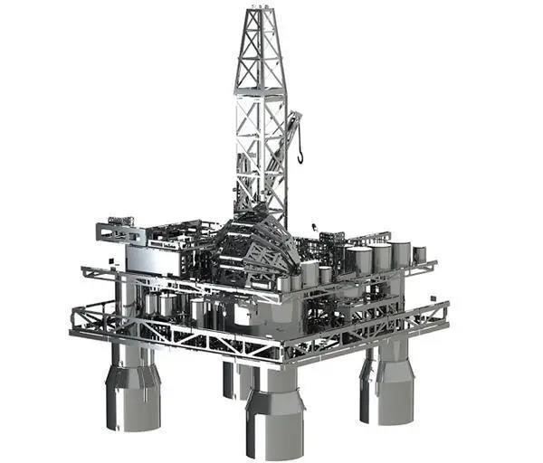 Колекційна модель-конструктор Metal Time Treasure Finder Нафтова платформа механічна (MT008) Харків - фото 2