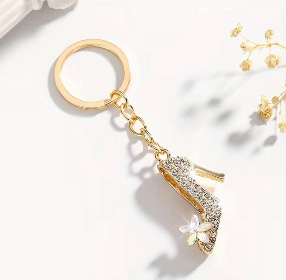 Кафа сережка без проколу з підвісками срібляста кліпса на вухо з ланцюжками прикраса Київ - фото 2