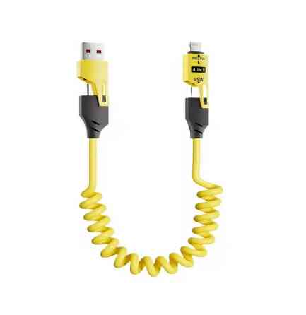 Універсальний кабель 65W + PD TYPE-C  Lighting, USB 4-in-1 Запоріжжя