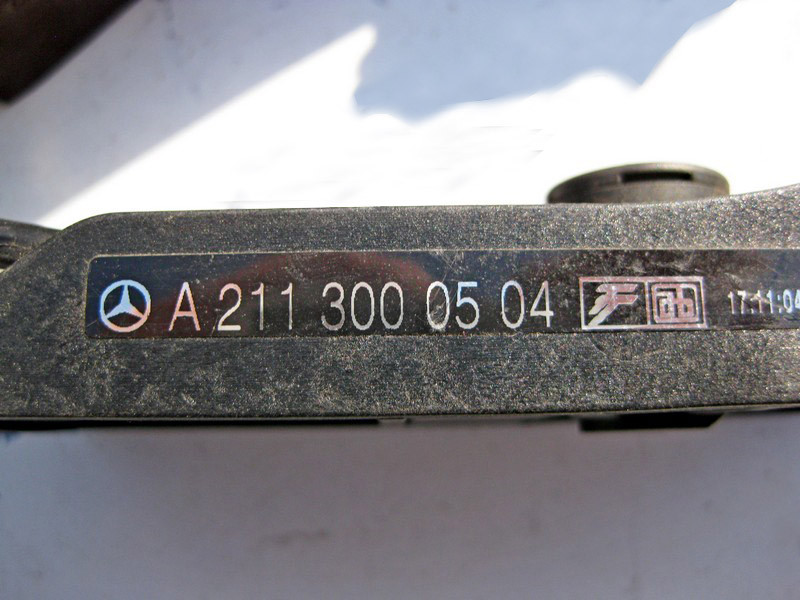 Mercedes-Benz  A2113000504 Педаль газу E-Class W211 CLS C219 Англія Одеса - фото 3