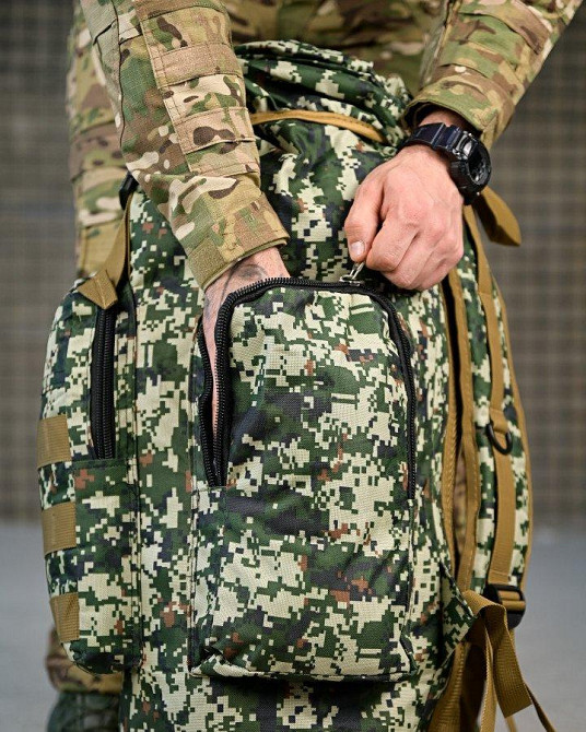 Милитари рюкзак 100л FERNIX  пиксель  ПП7954 Одесса - изображение 3