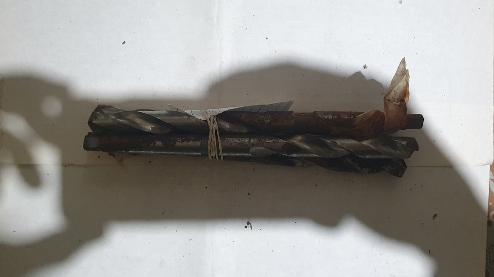 Сверло с коническим хвостовиком 13.0 мм. Р6М5. СССР. Харьков - изображение 1