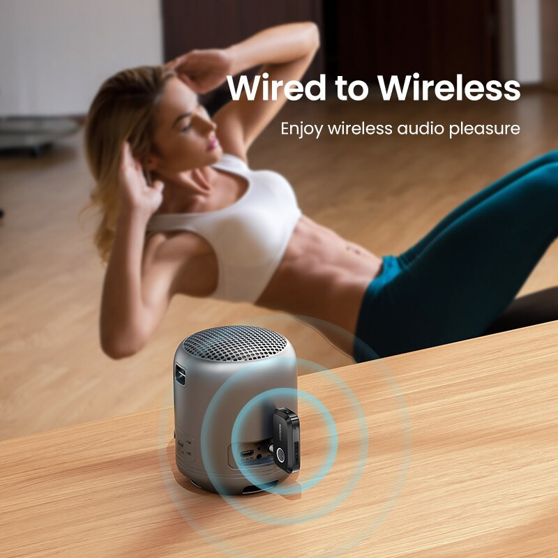 Bluetooth 5.3 приймач UGreen CM596 з AUX-виходом, мікрофоном для автомагнітол, дом.театров 90748 Николаев - изображение 5