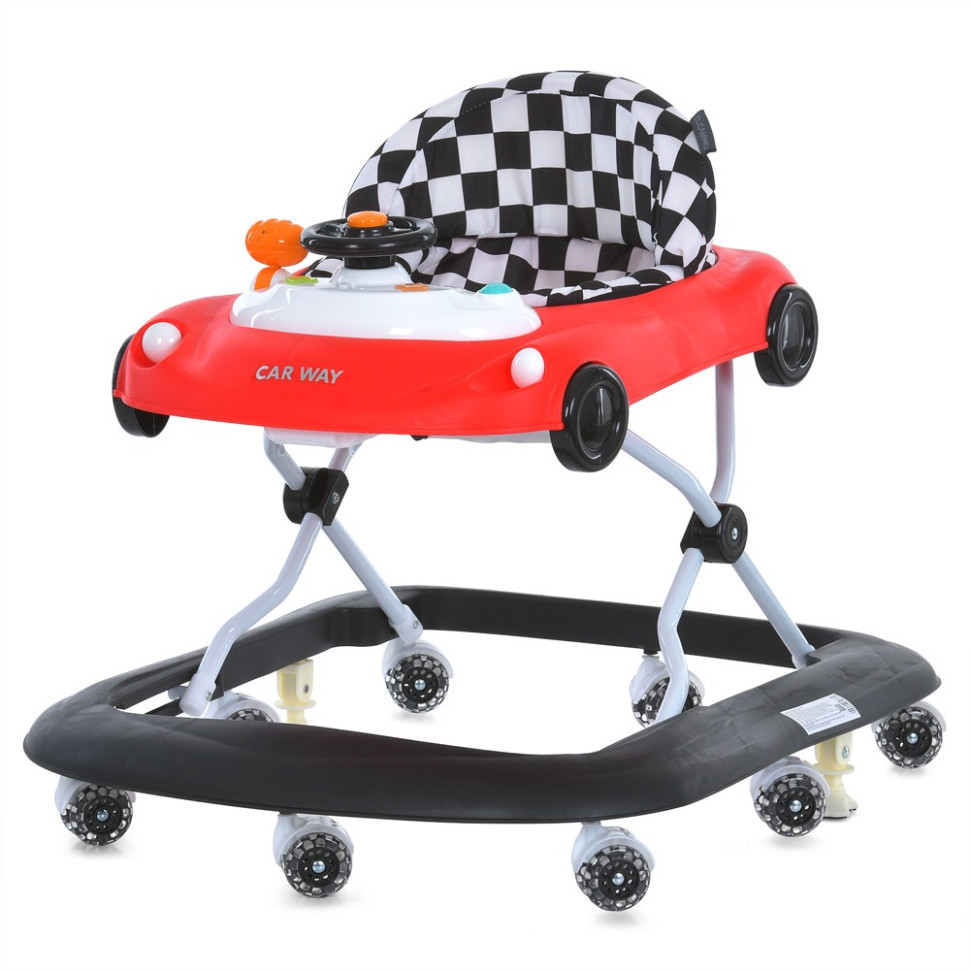 Детские Ходунки Car way ME 1216 Red-Black, музыка, свет Винница - изображение 1