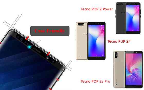 Защитное стекло HyperGlass Pro для Tecno POP 2 Power, POP 2F, POP 2s Pro – максимальная чувствительность и Киев