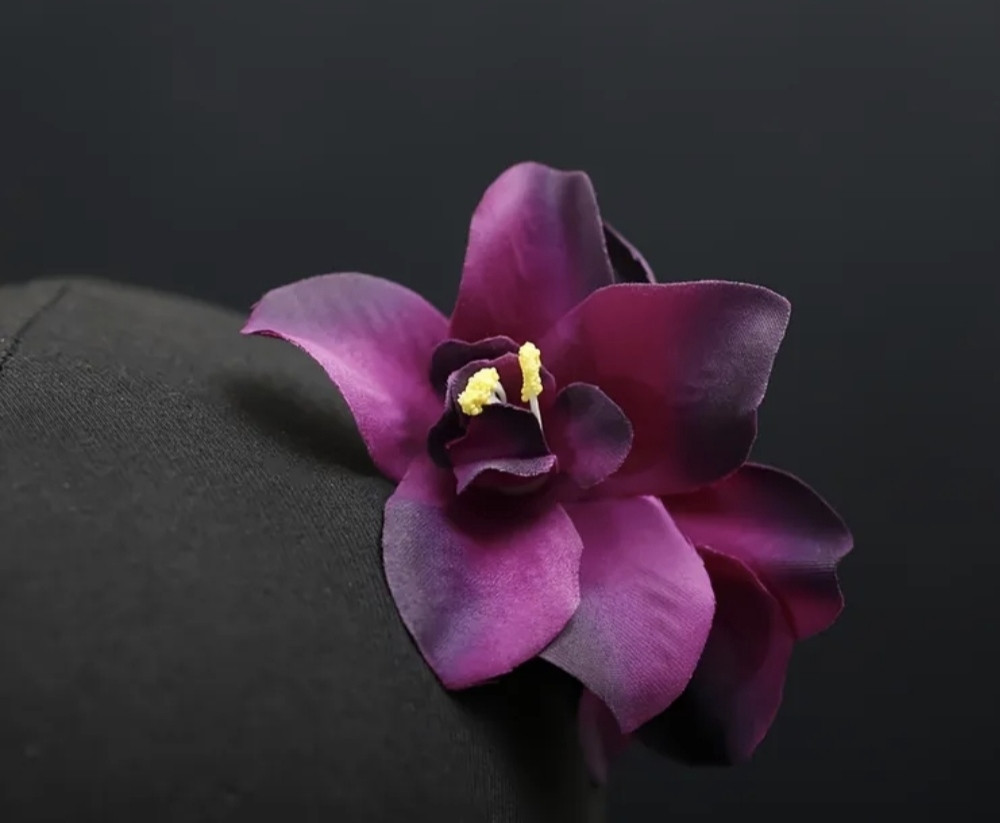 Затискач для волосся Орхідея Смела - изображение 3