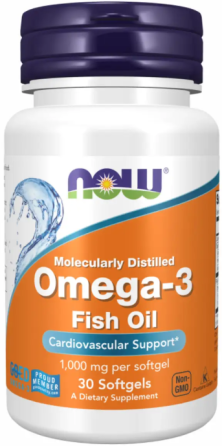 Омега-3 Now Foods Omega-3 1000mg 30 гел капс Киев