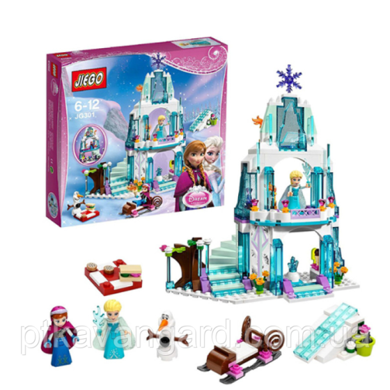 Конструктор блоковий крижаний замок Ельзи Холодне Серце 316 деталей JG301 Хмельницький