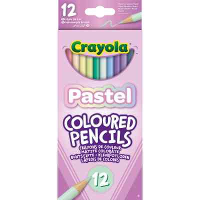 Олівці кольорові Crayola пастельні 12 шт (68-3366) Вінниця
