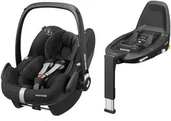Автокрісло Maxi Cosi Pebble Pro I Size Essential Black + Baza Familyfix 3 Київ - фото 1
