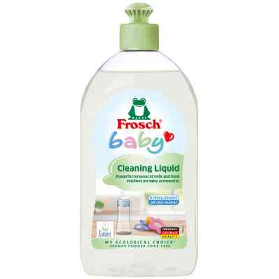 Средство для ручного мытья посуды Frosch Baby для детской посуды 500 мл (4009175941282/4001499908347) Винница
