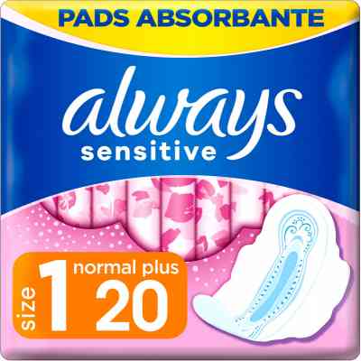 Гигиенические прокладки Always Ultra Sensitive Normal размер 1 20 шт. (4015400213932) Винница