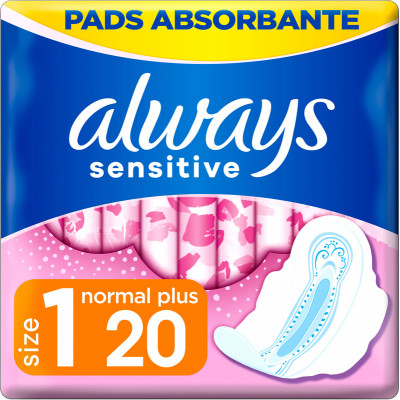 Гигиенические прокладки Always Ultra Sensitive Normal размер 1 20 шт. (4015400213932) Винница - изображение 1