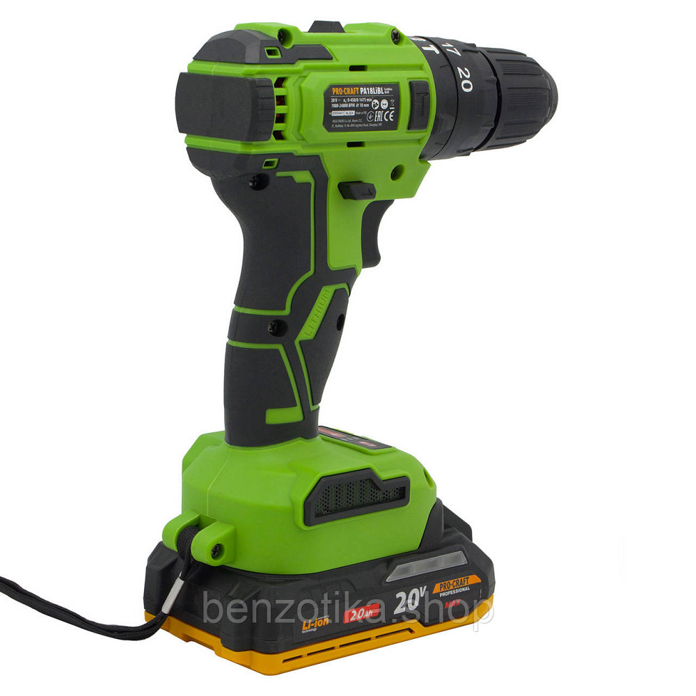 Шуруповерт Procraft PA18LiBL ударний (з 1 акб і зп) Київ - фото 5
