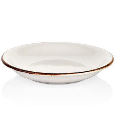 Тарелка By Bone серія "Harmony" Gleam глибока низька 21 см, 500 мл (HA-GL-ZT-21-CK) Винница - изображение 1