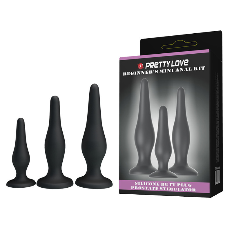 Набор анальных игрушек PRETTY LOVE BEGGINERS MINI ANAL KIT Sex Aura Киев - изображение 1