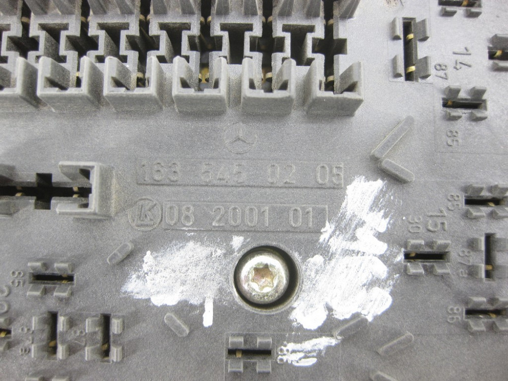 Mercedes-Benz  A1635450205 Блок запобіжників та реле передній ML W163 Одеса - фото 6