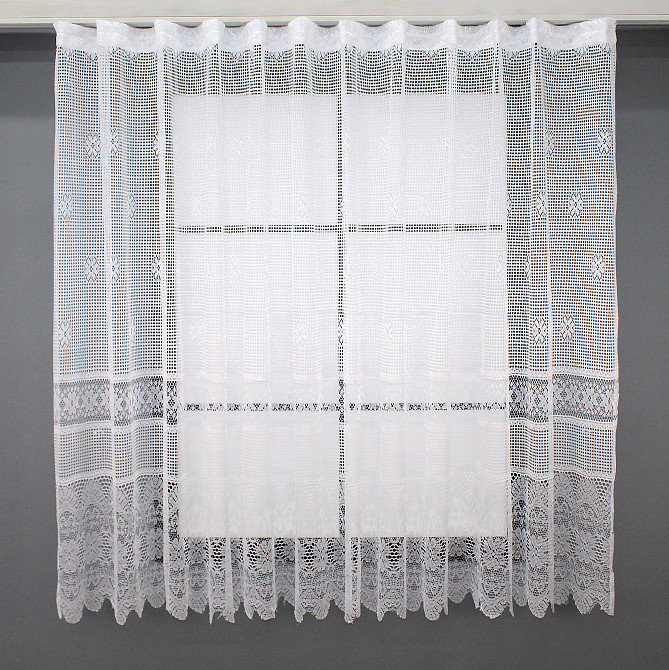 Тюль сітка висотою 1,5м "Juli", колір білий 1378т Київ - фото 1