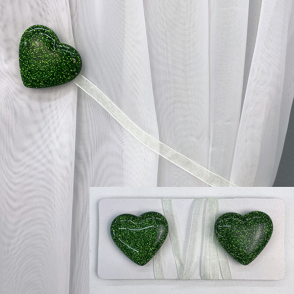 Магніти для штор і гардин Танго набір 2 шт Зелений (81-181) Київ - фото 1