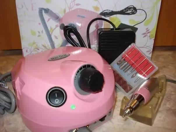 Фрезер для маникюра Nail Drill US-202, на 35000 оборотов Коломия - фото 6