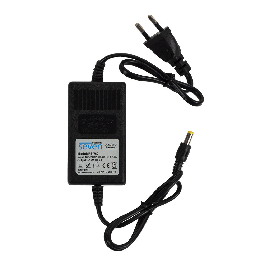Блок питания 12В/2А SEVEN PS-760 Киев - изображение 4
