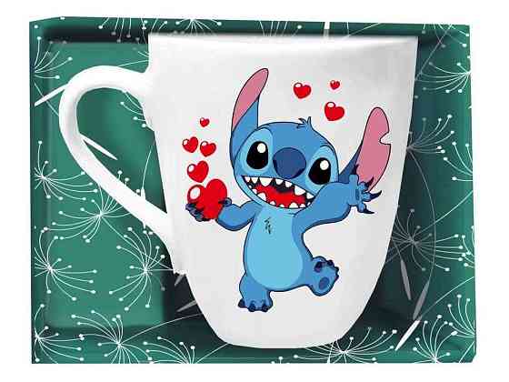 Чашка 200мл STITCH синий в под. коробке ТМ FARGLASS Киев