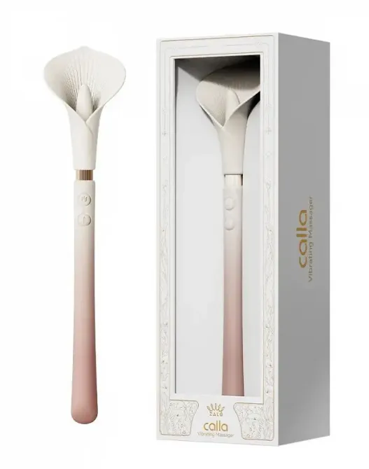 Вібромасажер Zalo — Calla Blossom Pink Львов - изображение 8