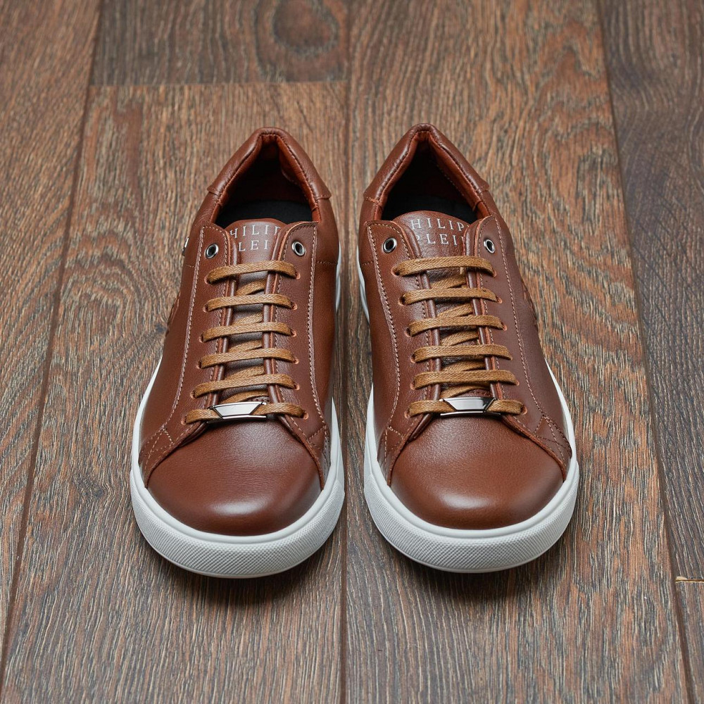 Чоловічі стильні шкіряні кеди М-84 р\б Харьков - изображение 7